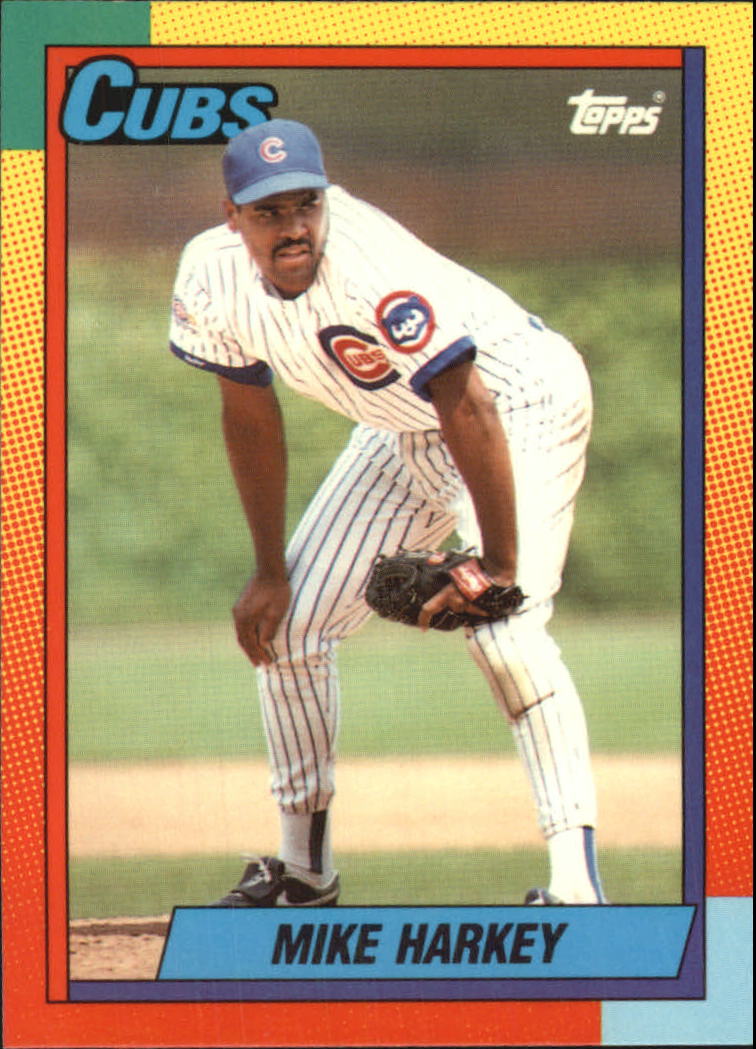 1990 Topps Traded Tiffany #36T Mike Harkey