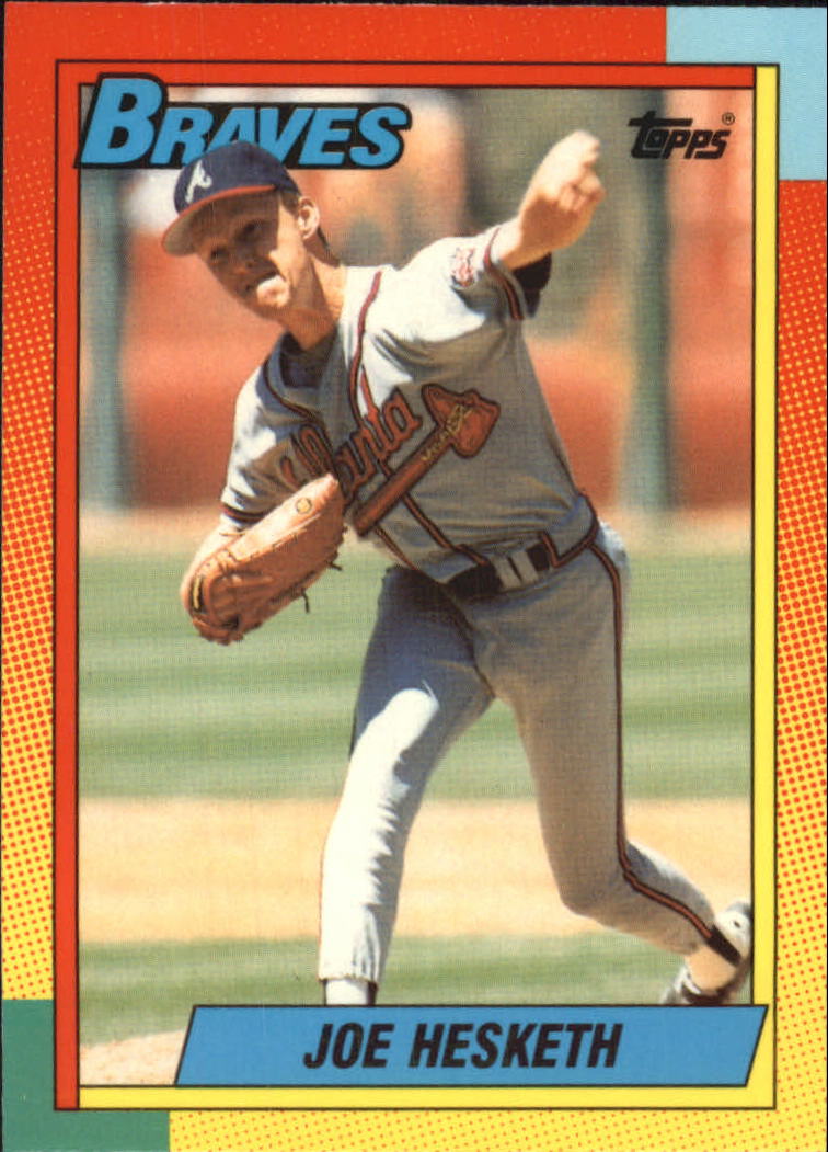 1990 Topps Traded Tiffany #40T Joe Hesketh