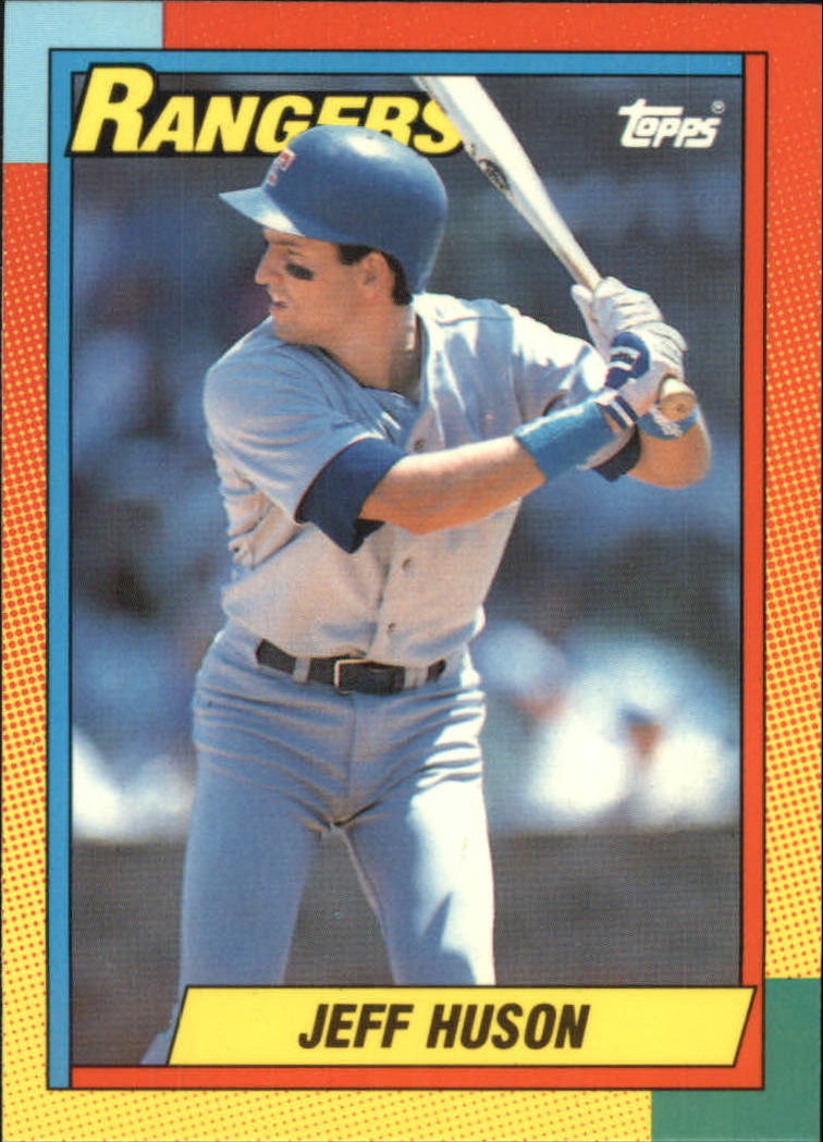 1990 Topps Traded Tiffany #45T Jeff Huson