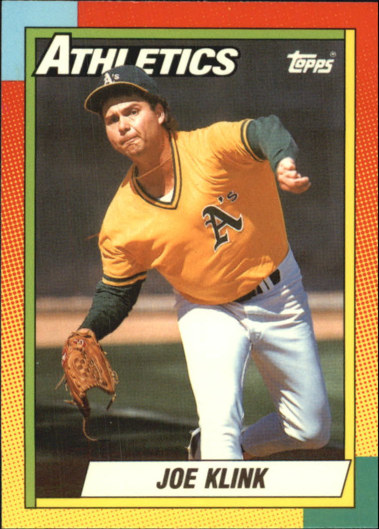 1990 Topps Traded Tiffany #51T Joe Klink