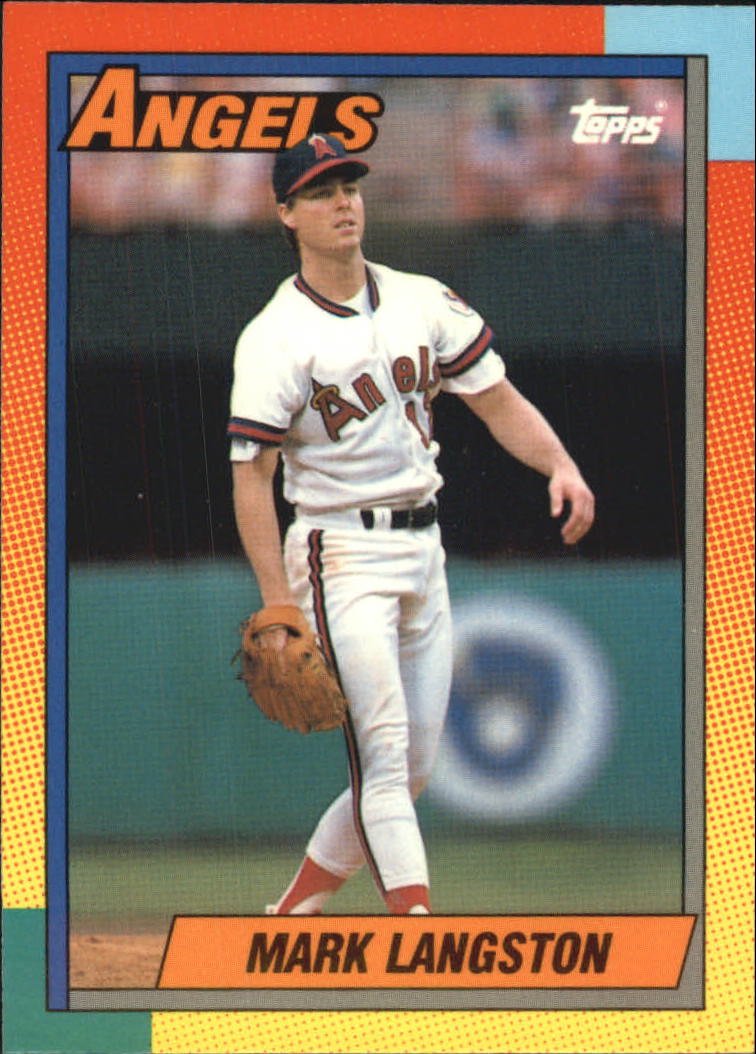 1990 Topps Traded Tiffany #54T Mark Langston