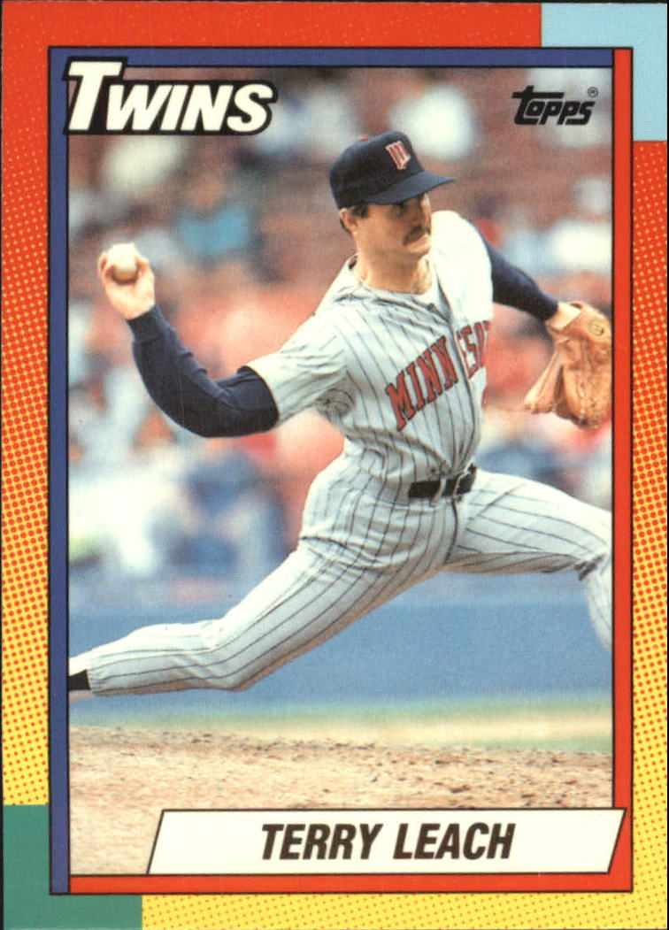 1990 Topps Traded Tiffany #57T Terry Leach