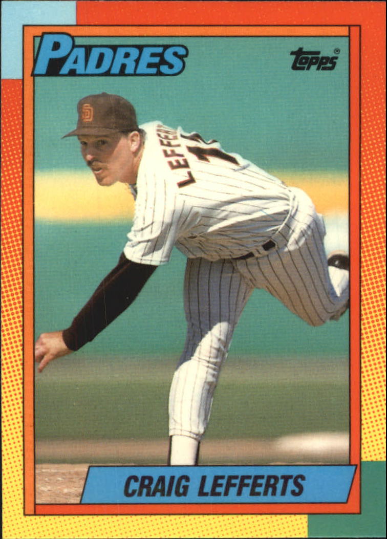 1990 Topps Traded Tiffany #59T Craig Lefferts