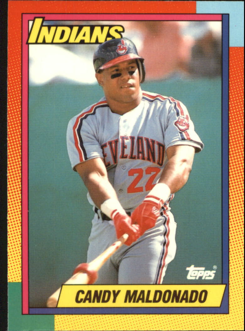 1990 Topps Traded Tiffany #65T Candy Maldonado