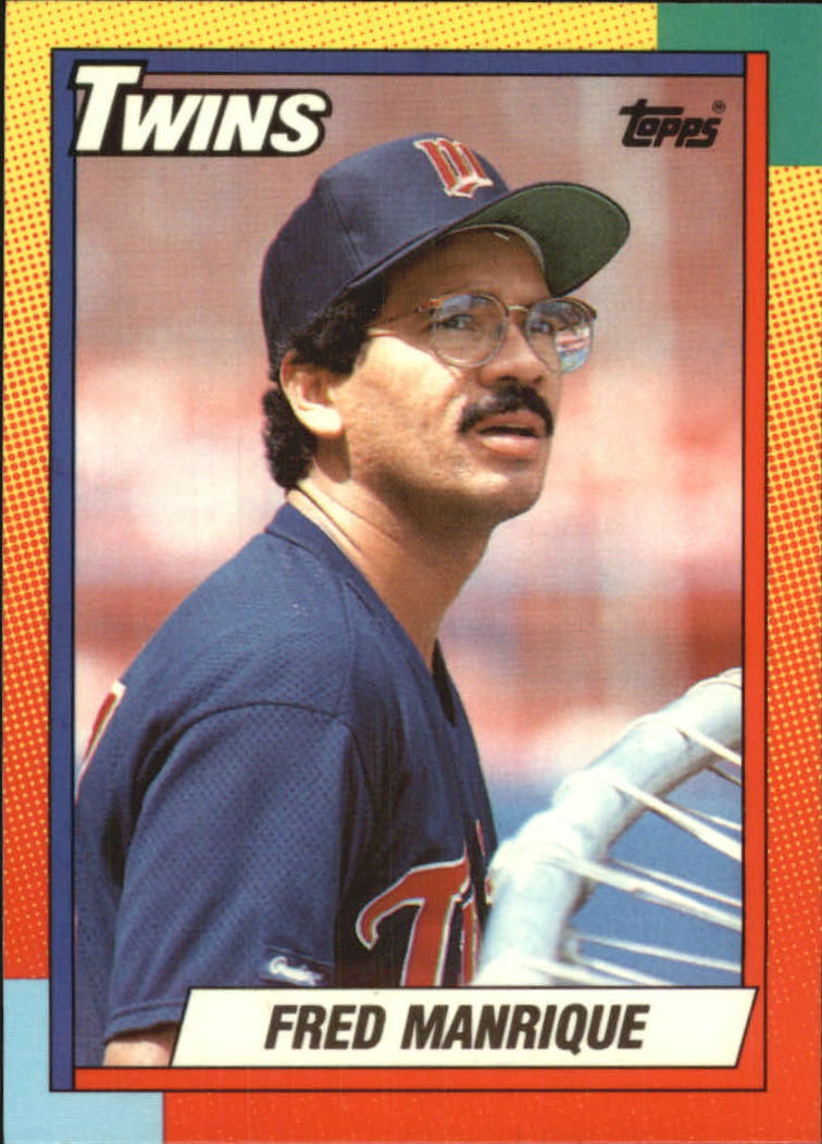 1990 Topps Traded Tiffany #66T Fred Manrique