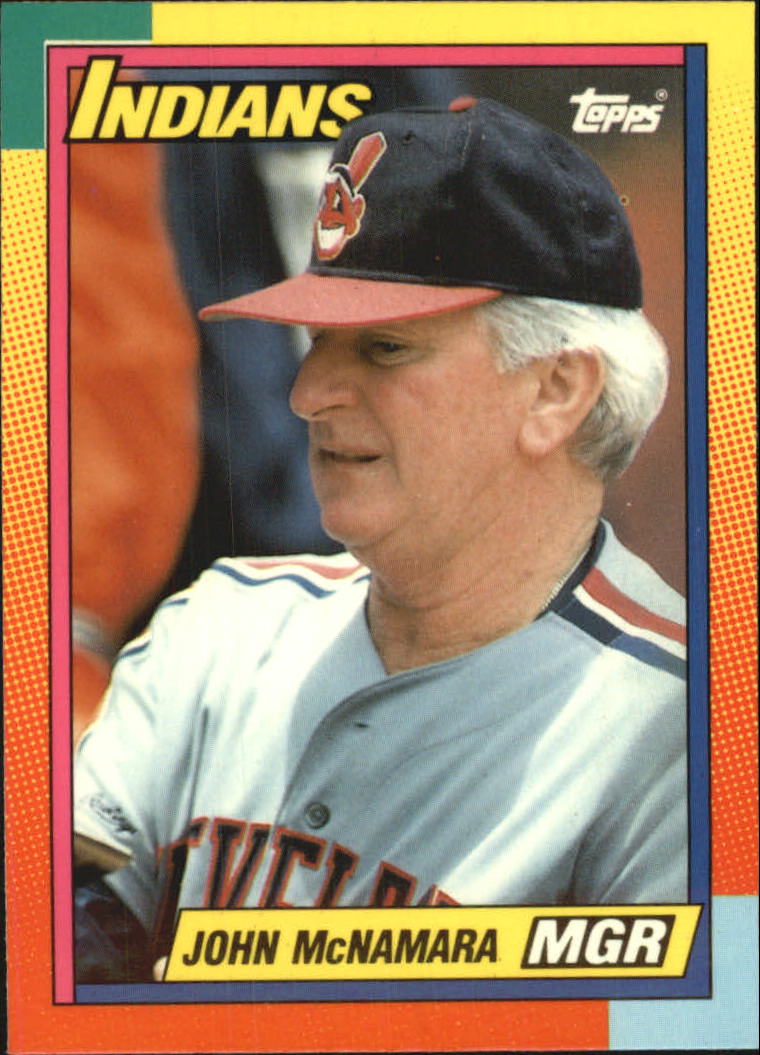1990 Topps Traded Tiffany #72T John McNamara MG