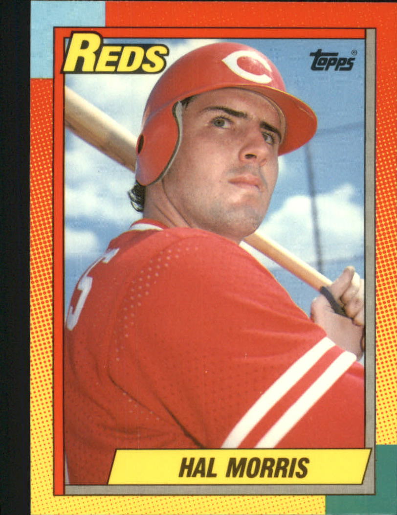 1990 Topps Traded Tiffany #76T Hal Morris