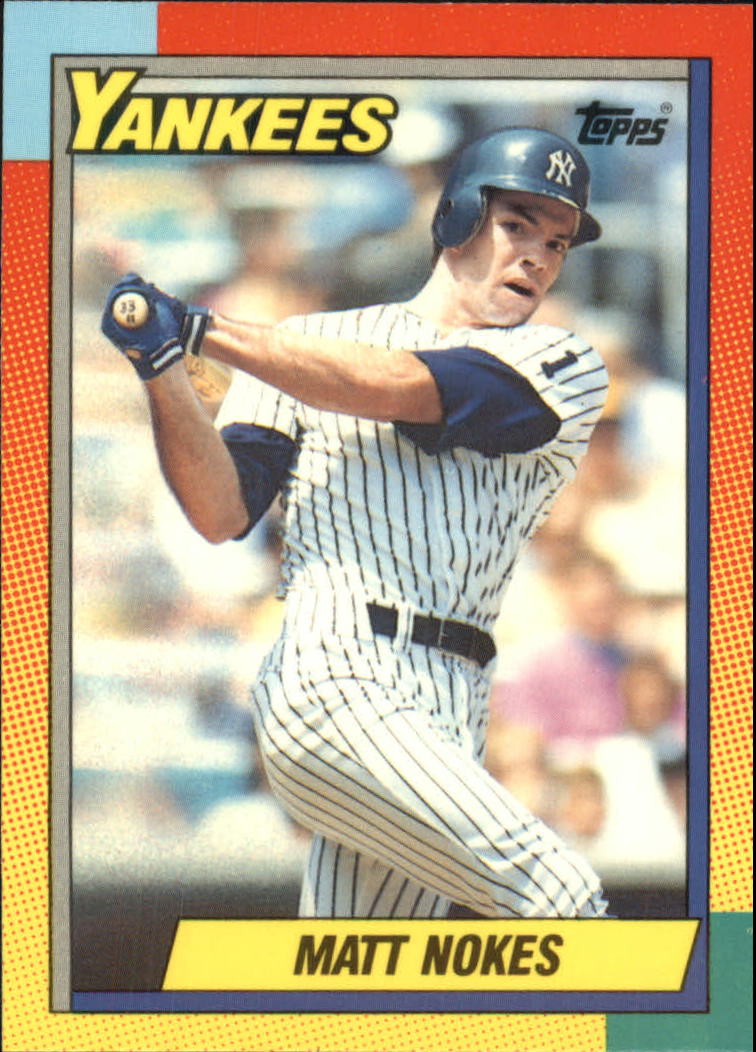 1990 Topps Traded Tiffany #81T Matt Nokes