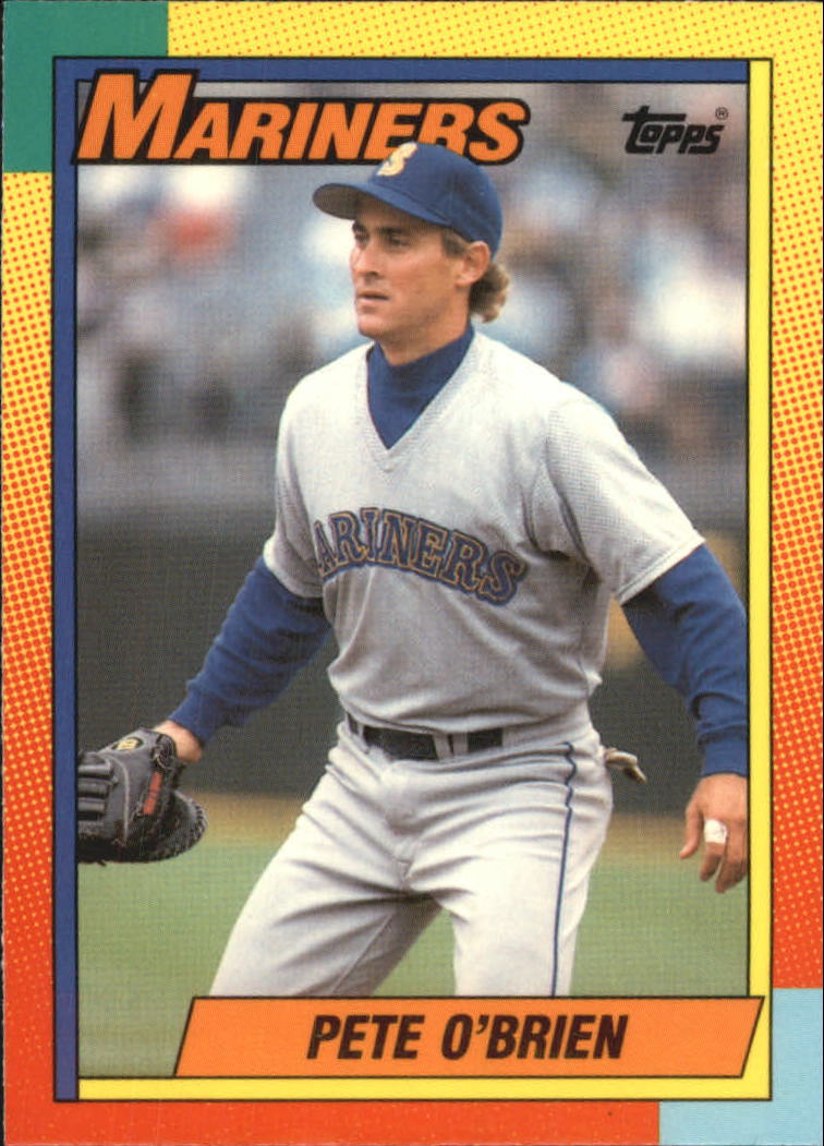 1990 Topps Traded Tiffany #82T Pete O'Brien