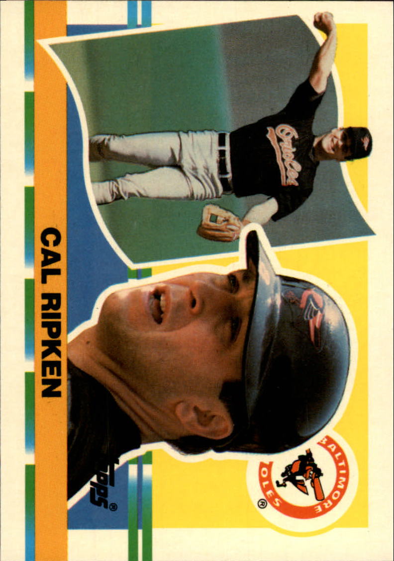 1990 Topps Big #327 Cal Ripken