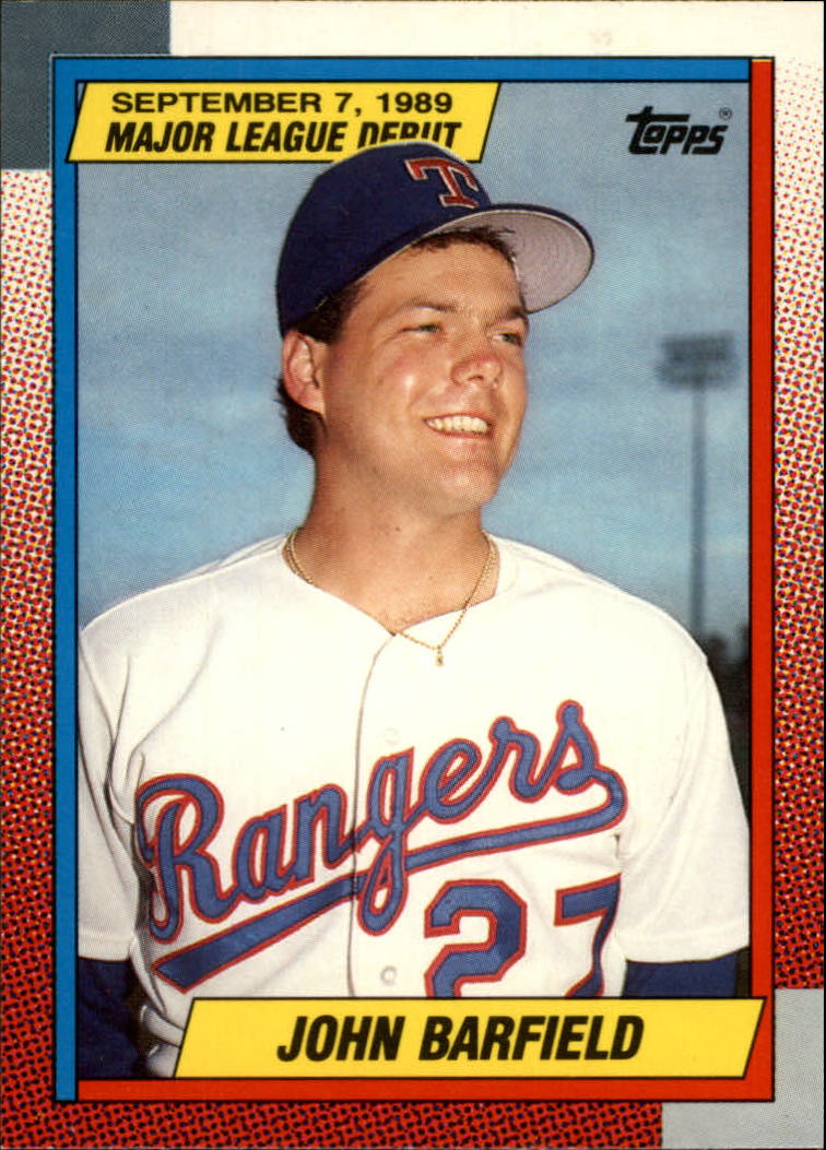1990 Topps Debut '89 #8 John Barfield