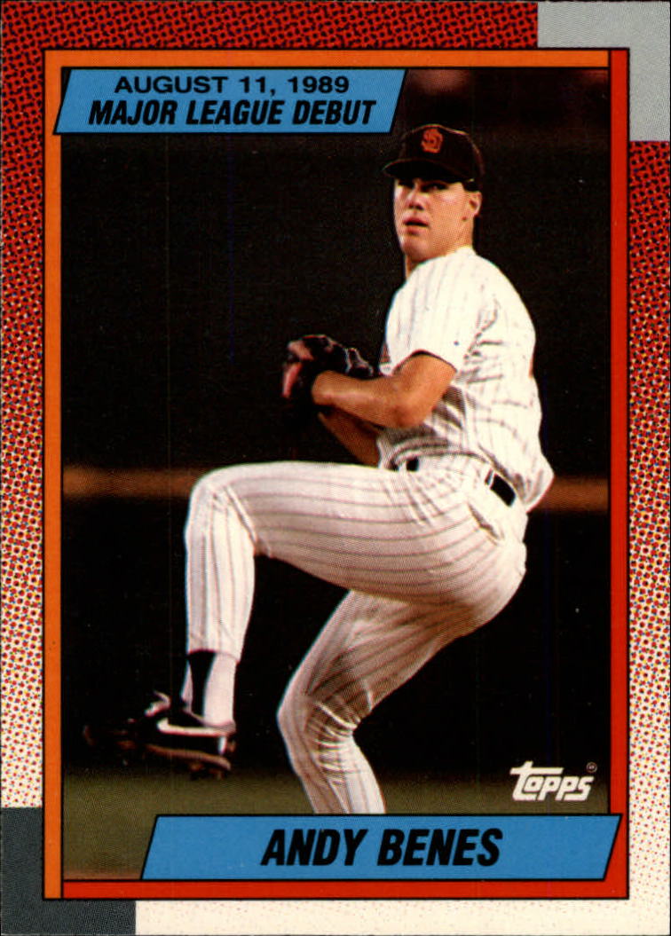 1990 Topps Debut '89 #15 Andy Benes
