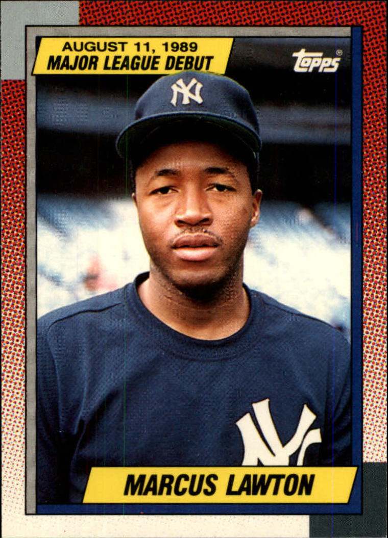 1990 Topps Debut '89 #69 Marcus Lawton