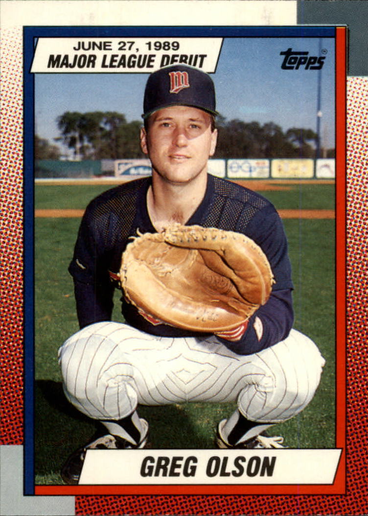 1990 Topps Debut '89 #93 Gregg Olson
