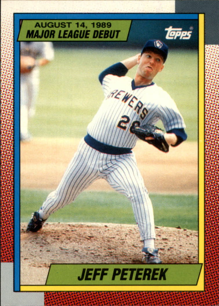 1990 Topps Debut '89 #97 Jeff Peterek