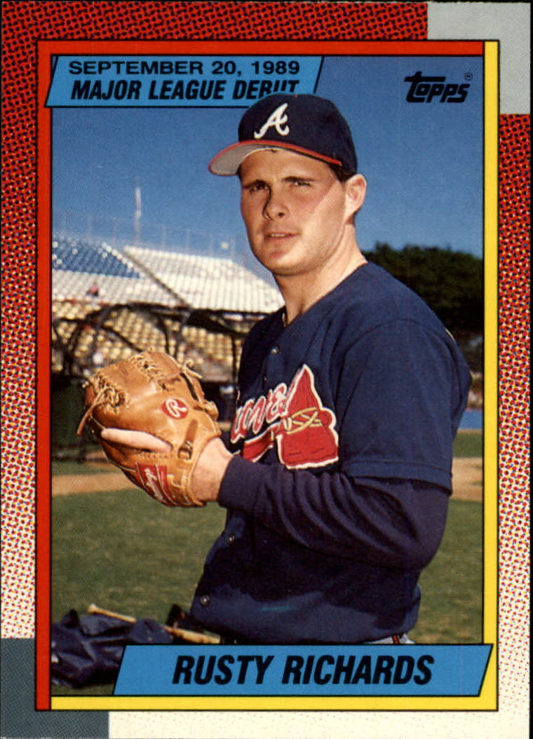 1990 Topps Debut '89 #99 Rusty Richards