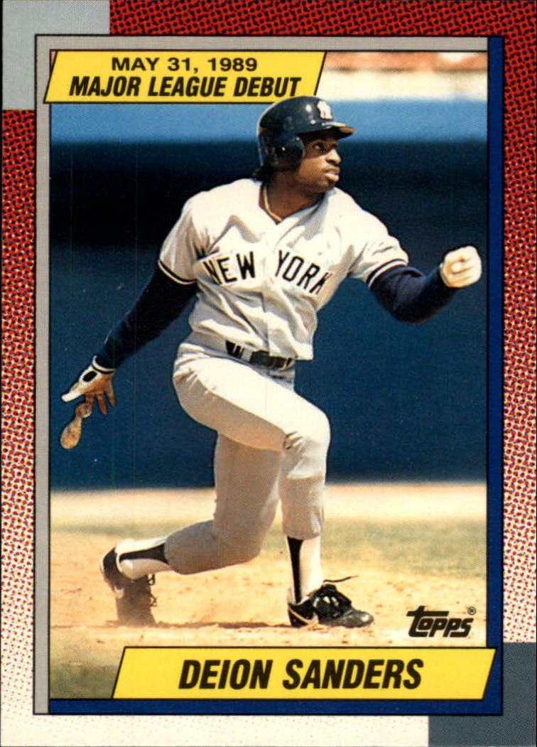 1990 Topps Debut '89 #108 Deion Sanders