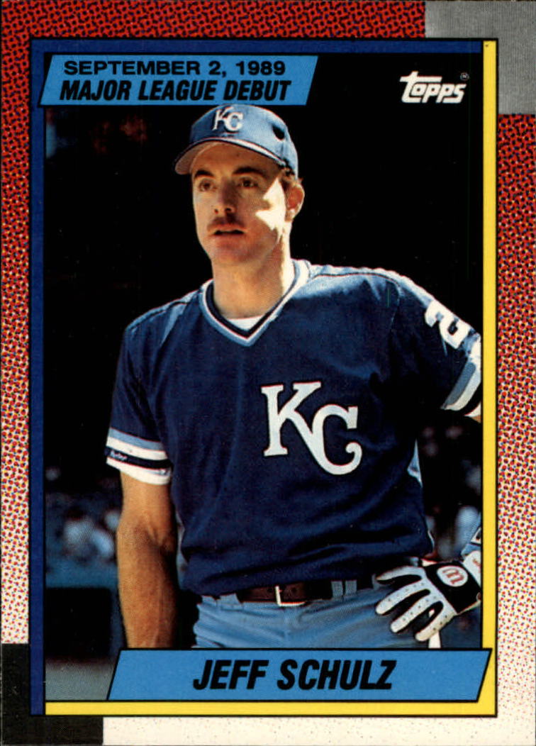 1990 Topps Debut '89 #110 Jeff Schulz