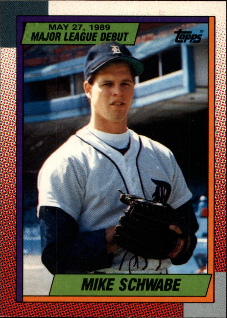 1990 Topps Debut '89 #111 Mike Schwabe