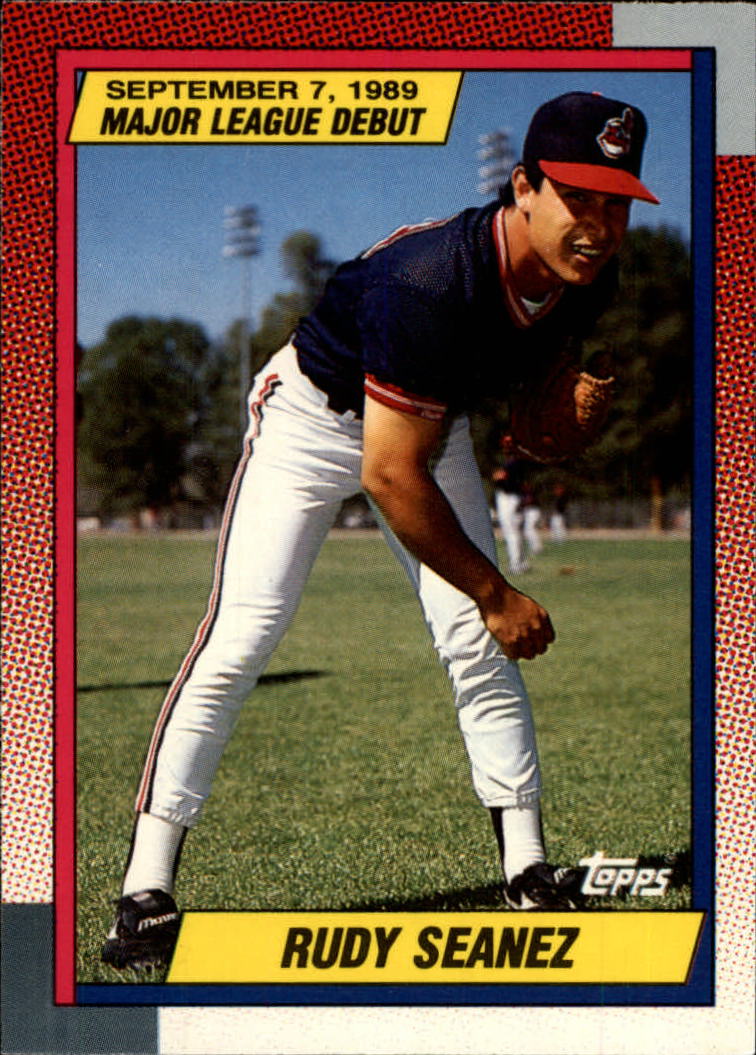 1990 Topps Debut '89 #114 Rudy Seanez