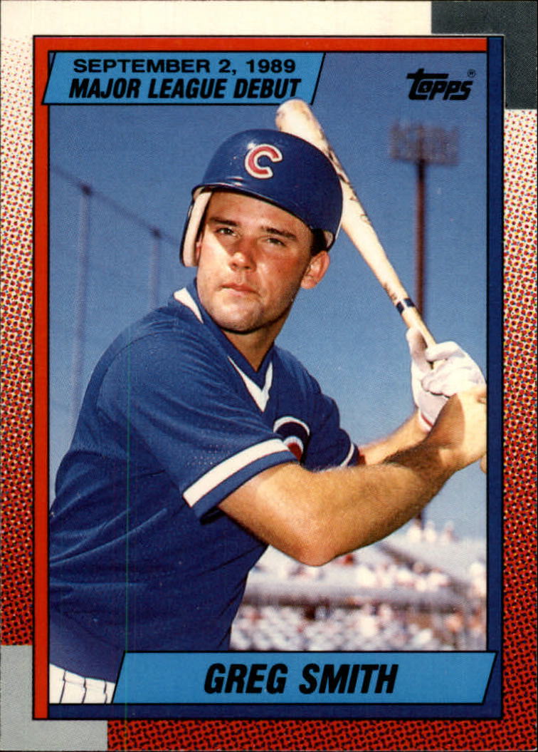 1990 Topps Debut '89 #117 Greg Smith