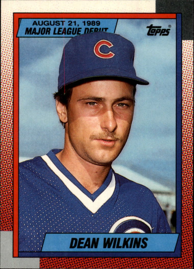 1990 Topps Debut '89 #143 Dean Wilkins