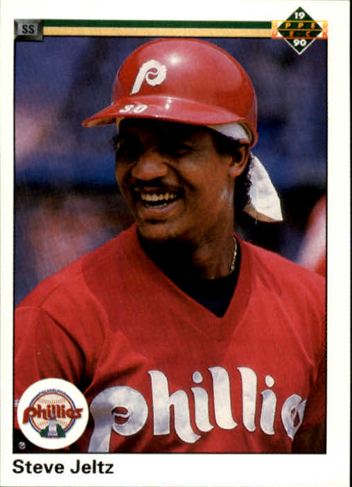 1990 Upper Deck #495 Steve Jeltz