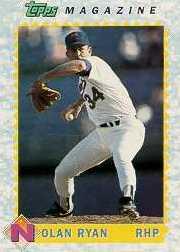 1990-93 Topps Magazine #10 Nolan Ryan