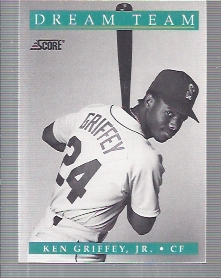 1991 Score #892 Ken Griffey Jr. DT