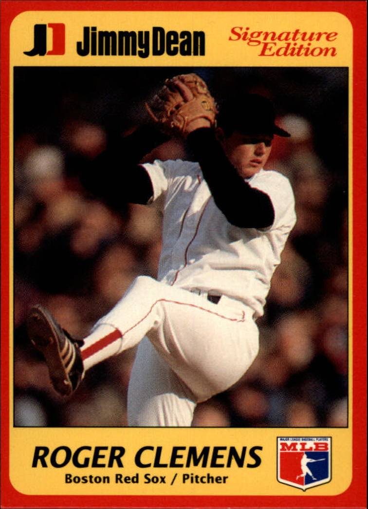 1991 Jimmy Dean #18 Roger Clemens