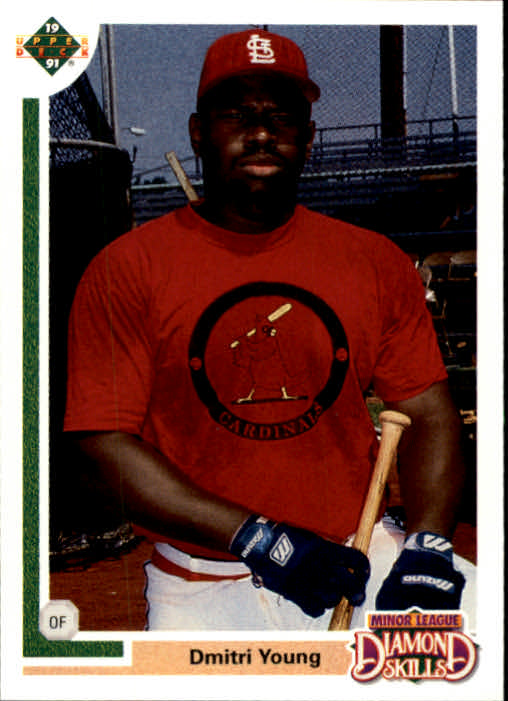 1991 Upper Deck Final Edition #7F Dmitri Young RC