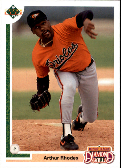 1991 Upper Deck Final Edition #13F Arthur Rhodes RC