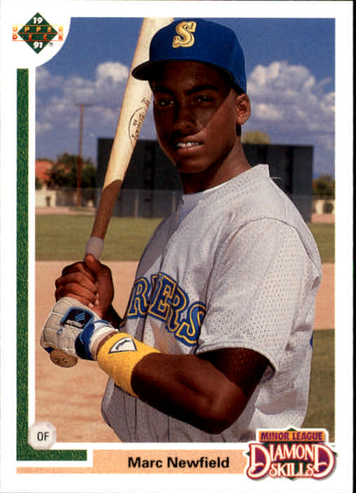 1991 Upper Deck Final Edition #18F Marc Newfield RC