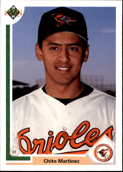 1991 Upper Deck Final Edition #30F Chito Martinez RC