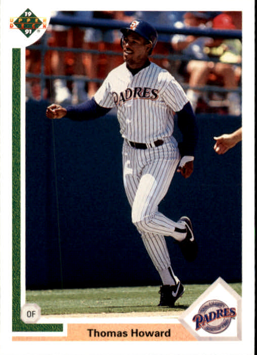 1991 Upper Deck Final Edition #39F Thomas Howard
