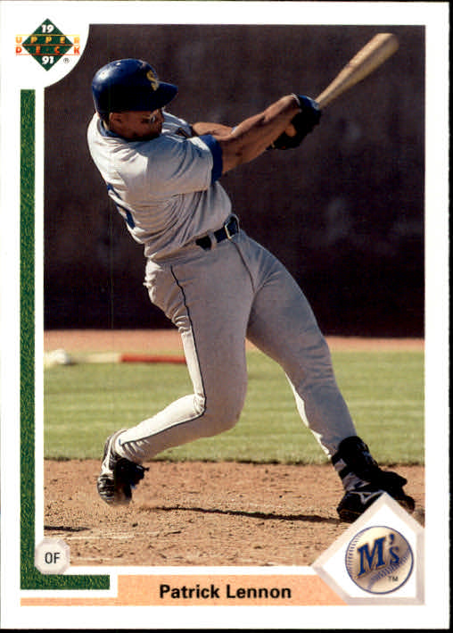 1991 Upper Deck Final Edition #43F Patrick Lennon RC