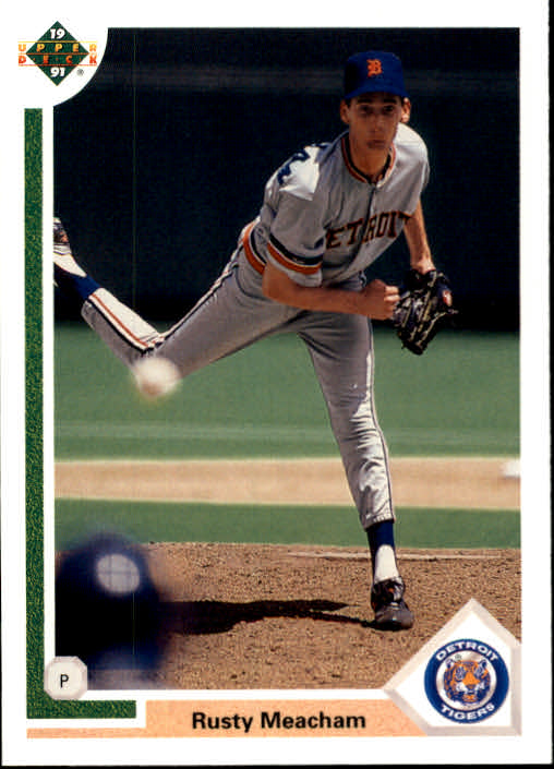1991 Upper Deck Final Edition #44F Rusty Meacham RC