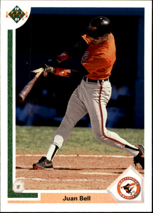 1991 Upper Deck Final Edition #59F Juan Bell