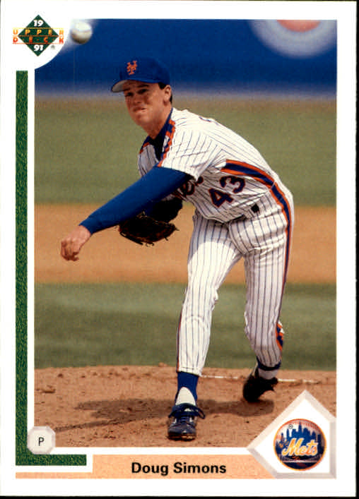 1991 Upper Deck Final Edition #63F Doug Simons RC