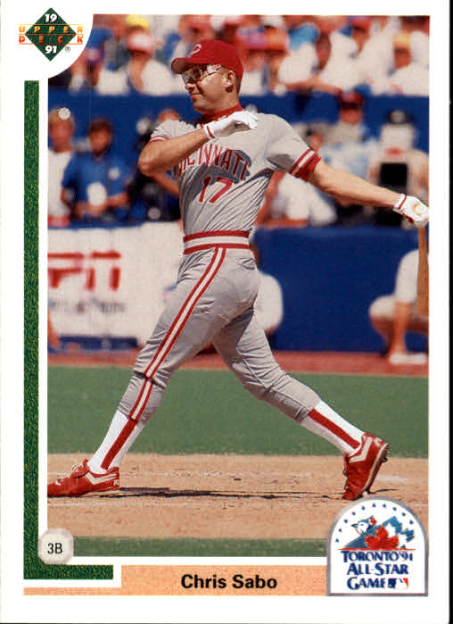 1991 Upper Deck Final Edition #94F Chris Sabo AS