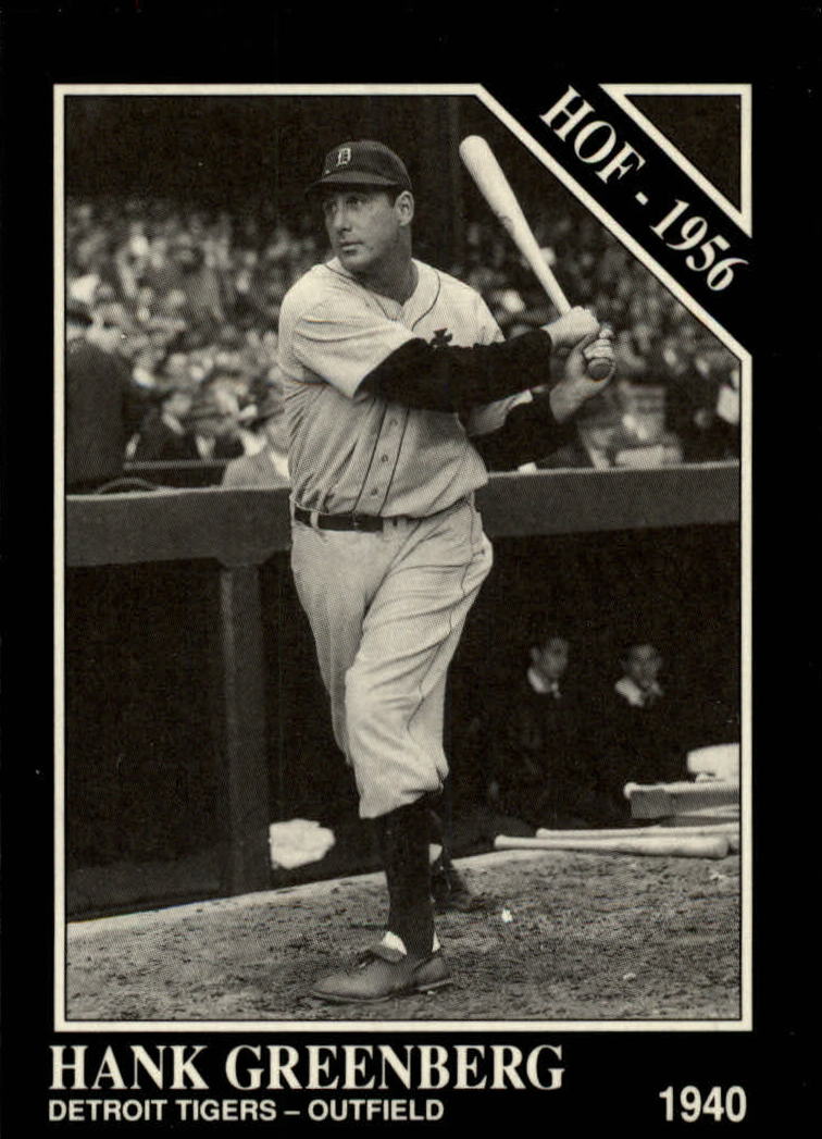 1991 Conlon TSN #14 Hank Greenberg HOF