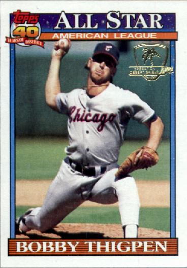 1991 Topps Desert Shield #396 Bobby Thigpen AS