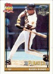 1991 Topps Desert Shield #570 Barry Bonds
