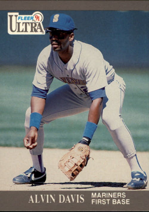 1991 Ultra #334 Alvin Davis