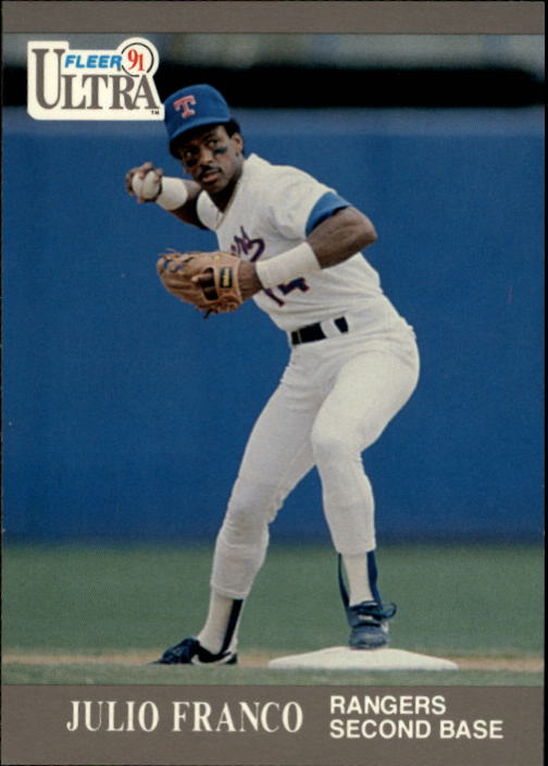 1991 Ultra #348 Julio Franco