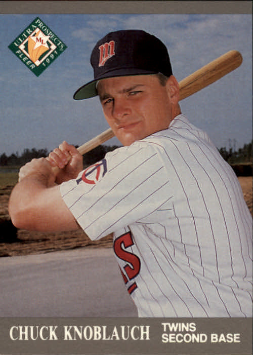 1991 Ultra #382 Chuck Knoblauch