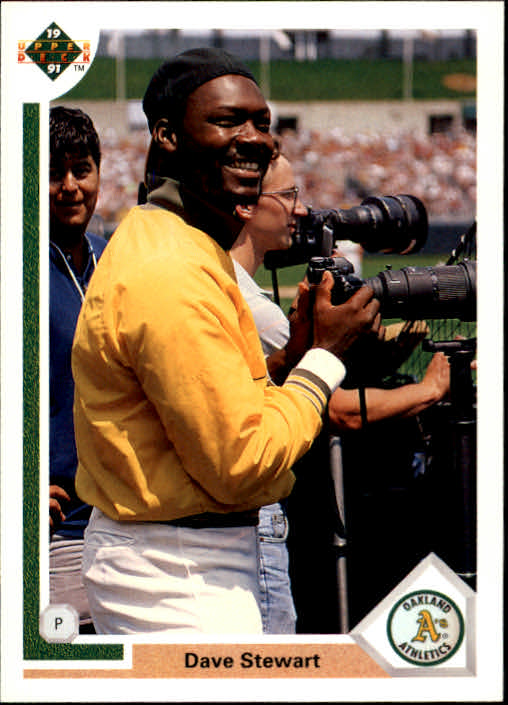1991 Upper Deck #127 Dave Stewart