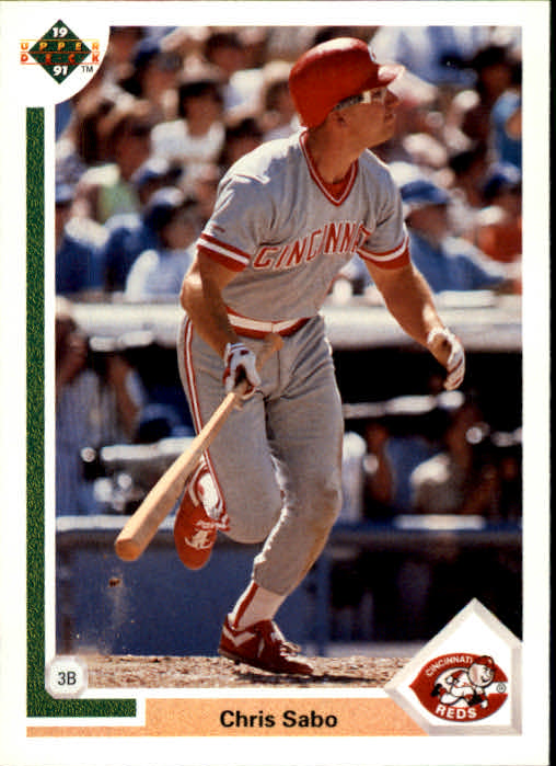 1991 Upper Deck #135 Chris Sabo