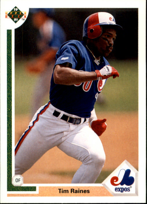 1991 Upper Deck #143 Tim Raines
