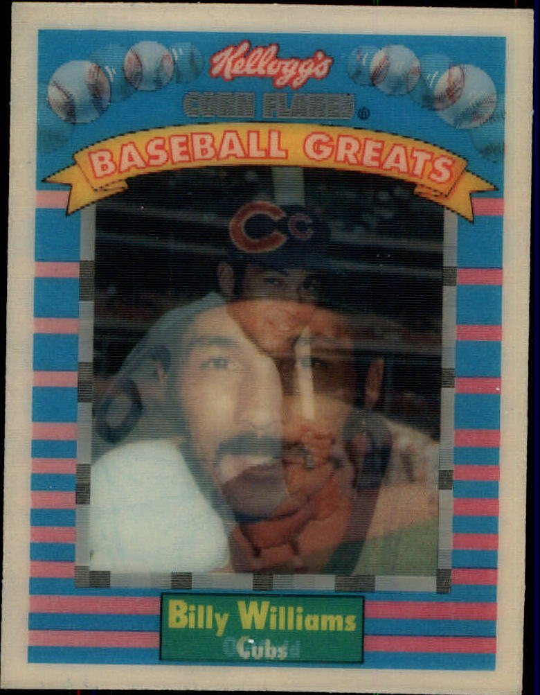 1991 Kellogg's 3D #9 Billy Williams